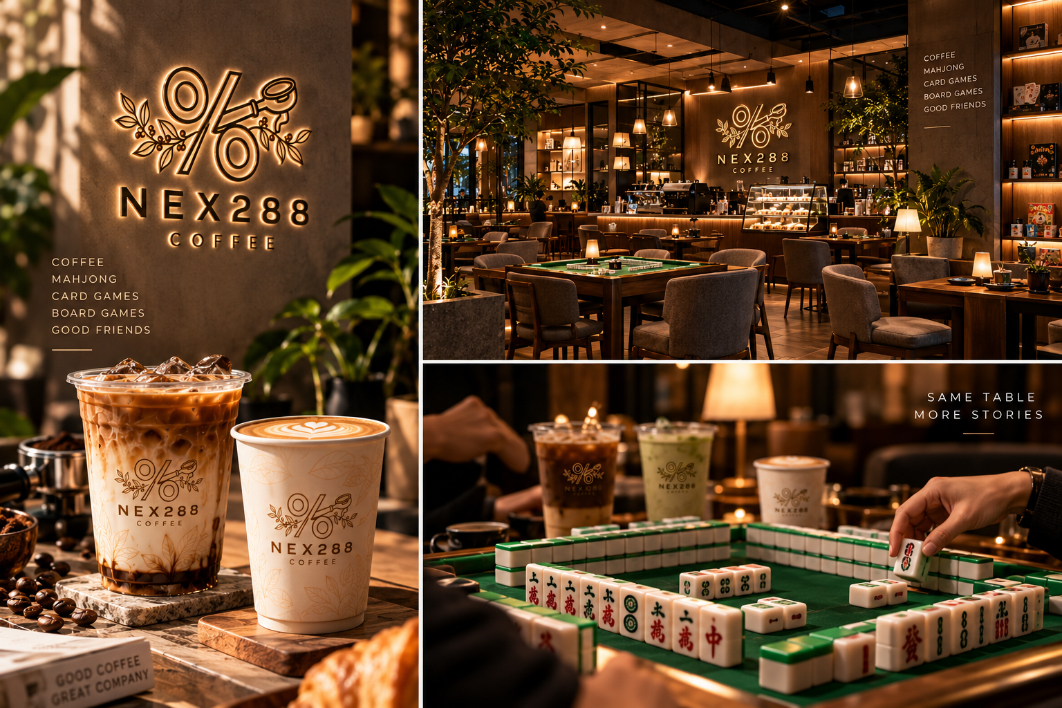 NEX288 Coffee dan Mahjong lounge